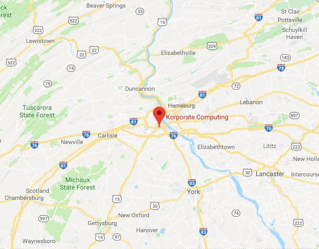 IT Support & Managed IT Services for Camp Hill, Harrisburg, Carlisle, York, Gettysburg